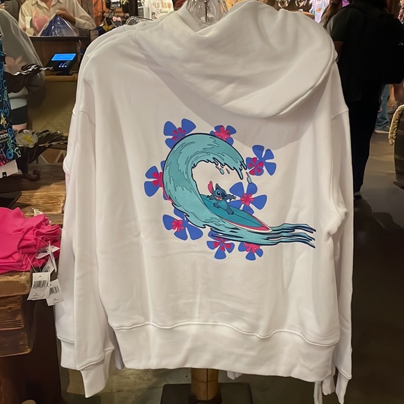 Disney Parks Stitch Pullover Hoodie NWT - Picture 3 of 5